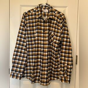 NWT Gap button up plaid shirt